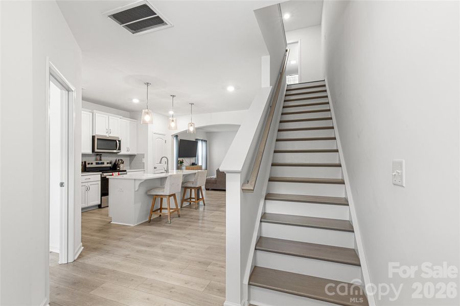 Furnished interior view inside a new home in Wilkerson Place, York (Image 6).