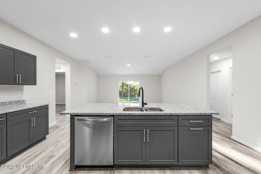 Furnished interior view inside a new home in , Jacksonville (Image 17).