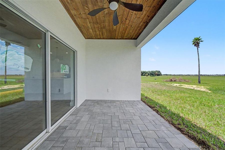 Exterior details and patio area of a home in , Sebring (Image 26).