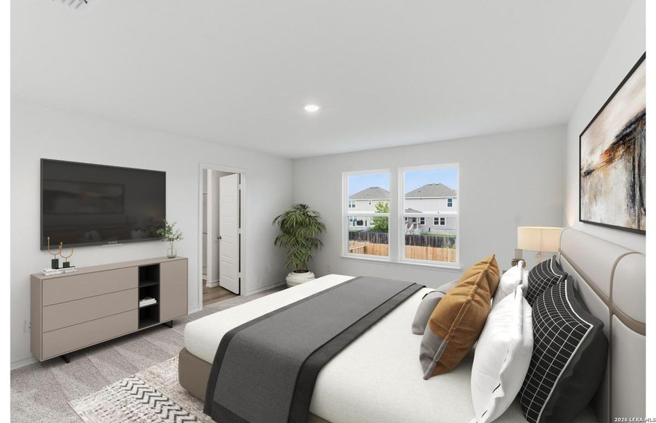 Furnished interior view inside a new home in Dove Song, Marion (Image 4). Furnished interior view inside a new home in Dove Song, Marion (Image 4).