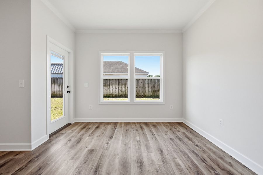 Spacious, unfurnished interior of a new home in McCarthy Estates, Defuniak Springs (Image 34). Spacious, unfurnished interior of a new home in McCarthy Estates, Defuniak Springs (Image 34).