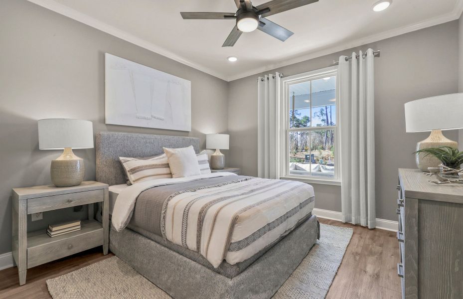 Adorned with tasteful décor and cozy furnishings of the additional bedroom provides a comfortable sanctuary for guests.