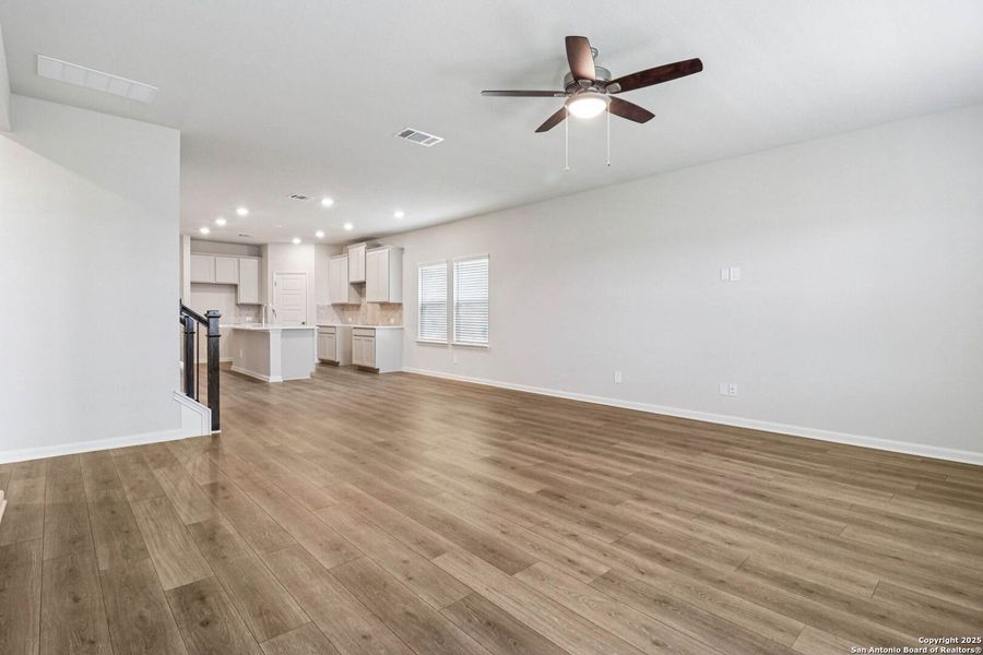 Spacious, unfurnished interior of a new home in Sagebrooke - Premier Series, San Antonio (Image 38). Spacious, unfurnished interior of a new home in Sagebrooke - Premier Series, San Antonio (Image 38).