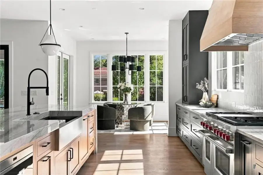 Furnished interior view inside a new home in , Atlanta (Image 15).