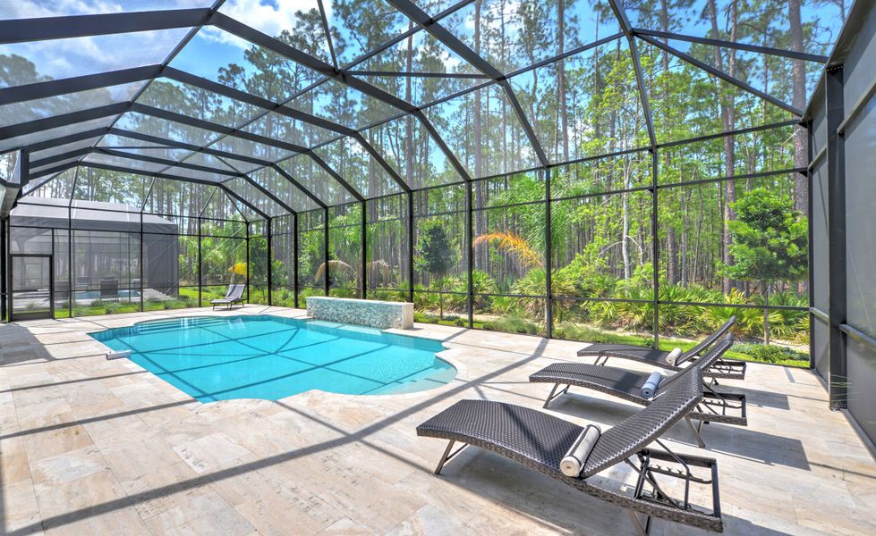 Representative exterior details of a home built from the Egret VII - Regency Series | 70' Wide Lots by ICI Homes in Courtney Grove, St. Augustine (Image 3).