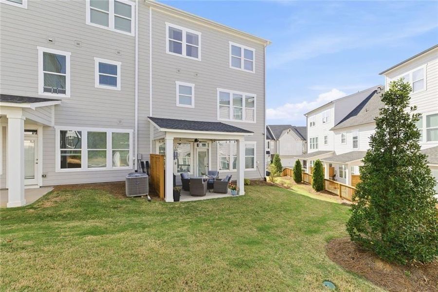 Exterior details and patio area of a home in , Cumming (Image 4).