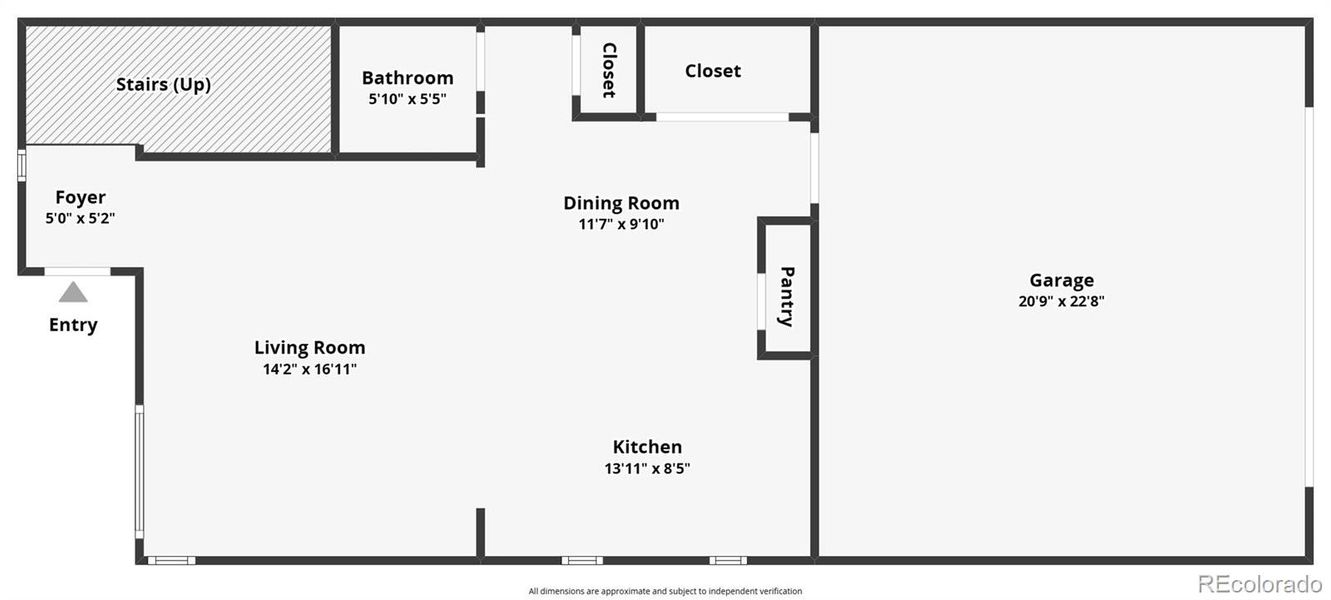 2D floor plan layout of this home in , Parker, CO (Image 3).