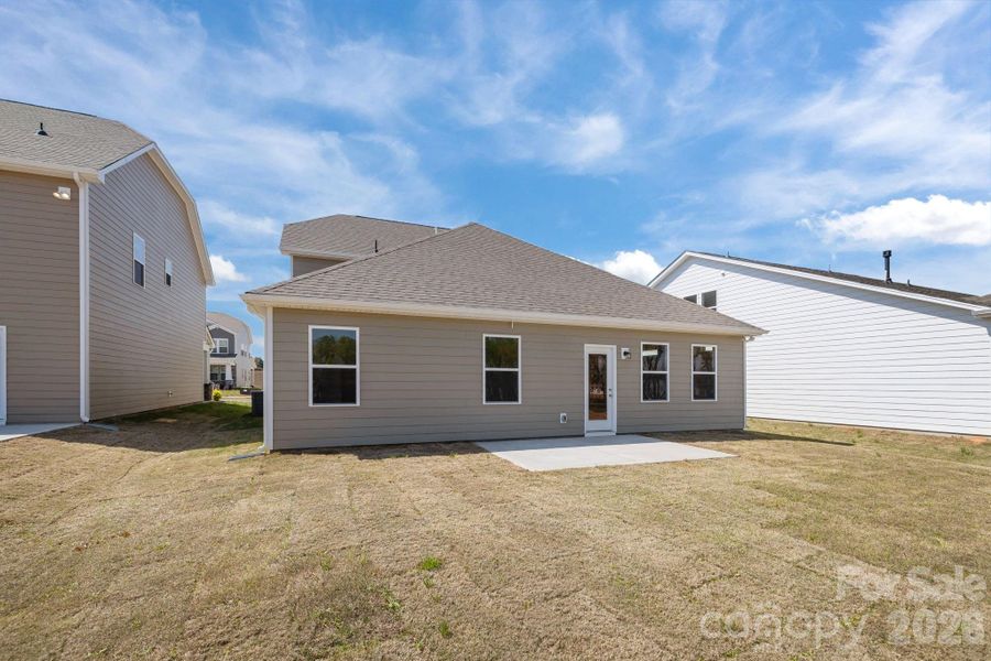 Exterior details and patio area of a home in McFarland Estates, York (Image 20).