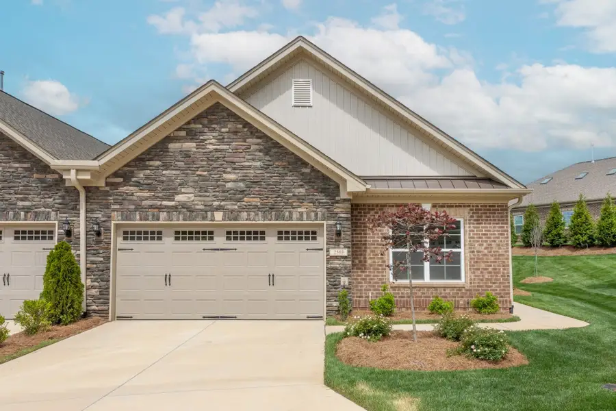 Front exterior of a home in the Friedberg Village community, located in Winston-Salem, NC (Image 11).