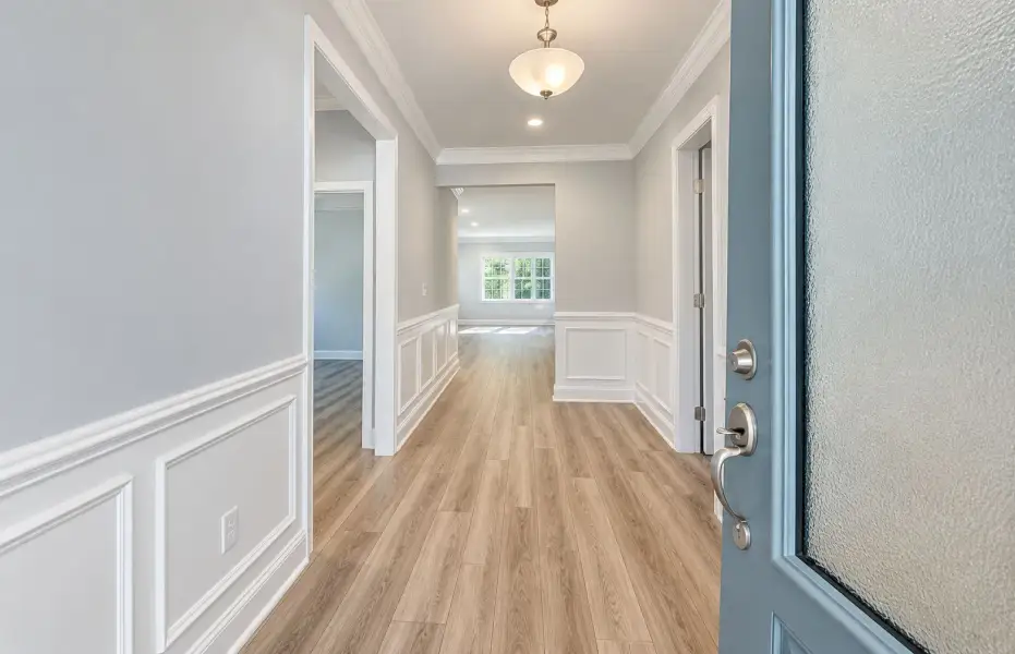 Spacious, unfurnished interior of a new home in Southport Meadows, Southport (Image 26). Spacious, unfurnished interior of a new home in Southport Meadows, Southport (Image 26).
