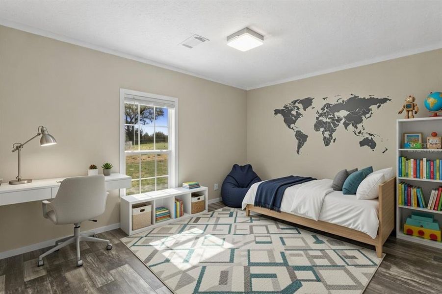 Furnished interior view inside a new home in , Dade City (Image 28).