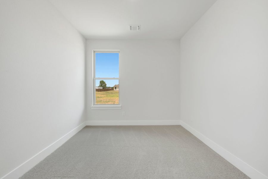 Spacious, unfurnished interior of a new home in The Meadows, Denton (Image 23).