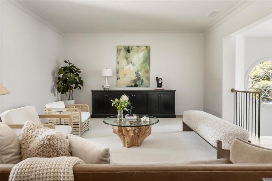 Furnished interior view inside a new home in , Alpharetta (Image 65).