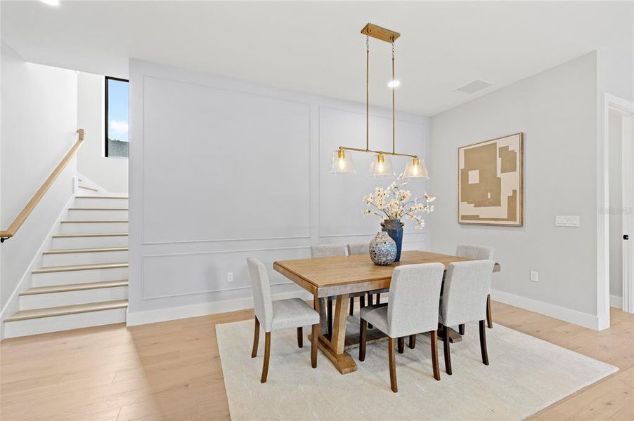 Furnished interior view inside a new home in , Orlando (Image 16).