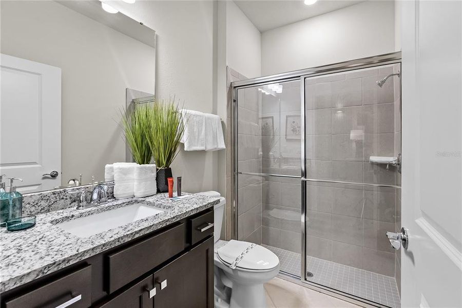 Furnished interior view inside a new home in , Clermont (Image 5). Furnished interior view inside a new home in , Clermont (Image 5).