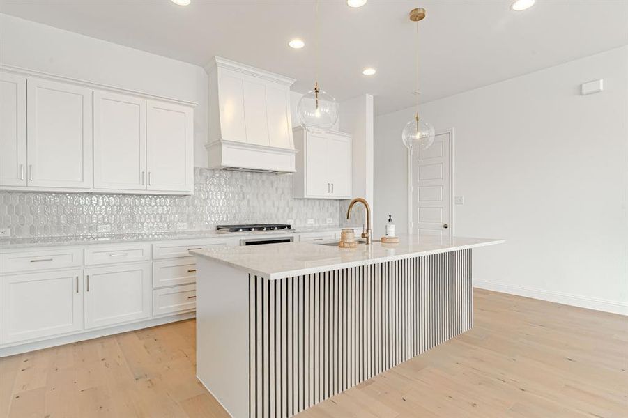 Furnished interior view inside a new home in , Aledo (Image 9).