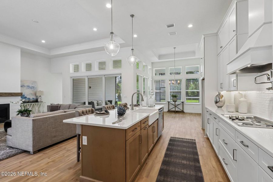 Furnished interior view inside a new home in SilverLeaf, St. Augustine (Image 18).