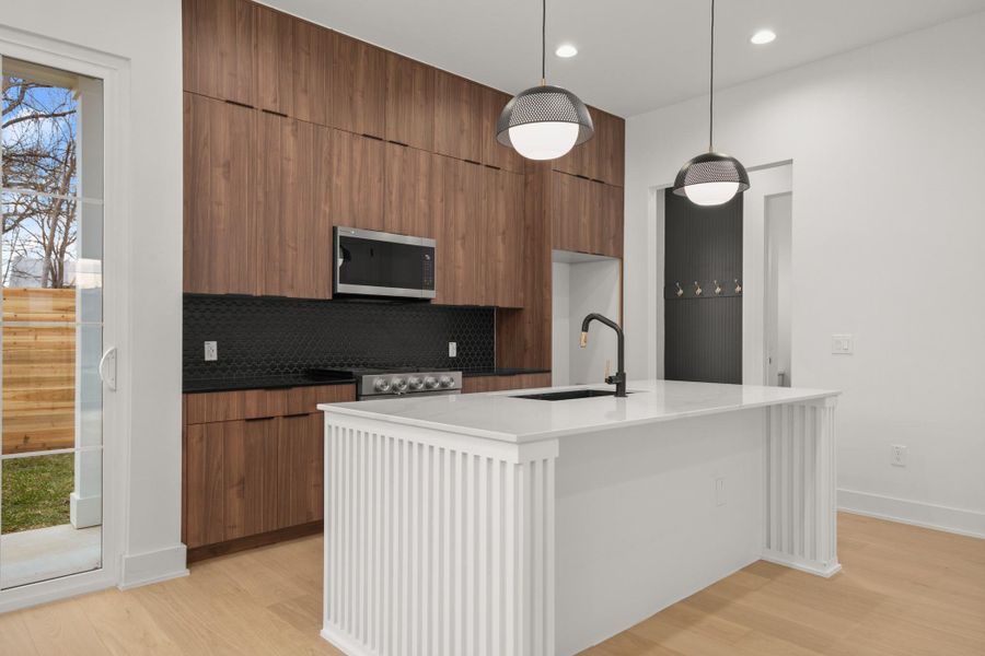 Furnished interior view inside a new home in , Austin (Image 6).