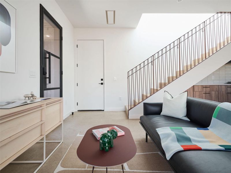 Furnished interior view inside a new home in , Austin (Image 9).