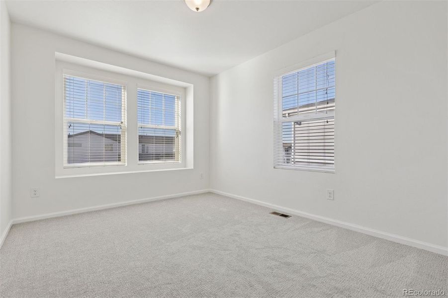 Upper Level: Bedroom #3 Upper Level: Bedroom #3