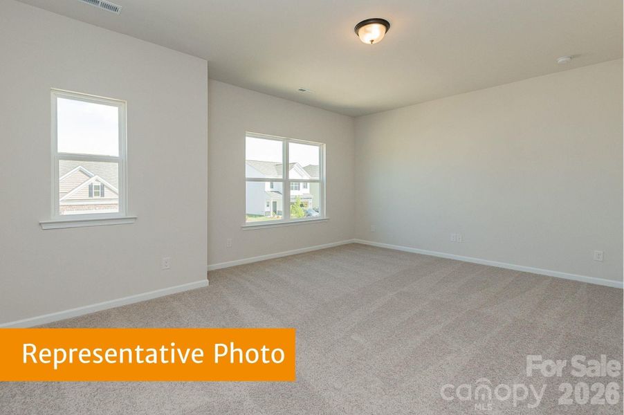 Spacious, unfurnished interior of a new home in Catawba Trace, Catawba (Image 14).