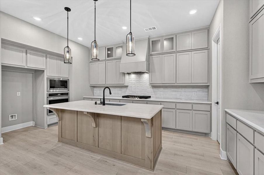 Furnished interior view inside a new home in Cambridge Crossing, Celina (Image 3).