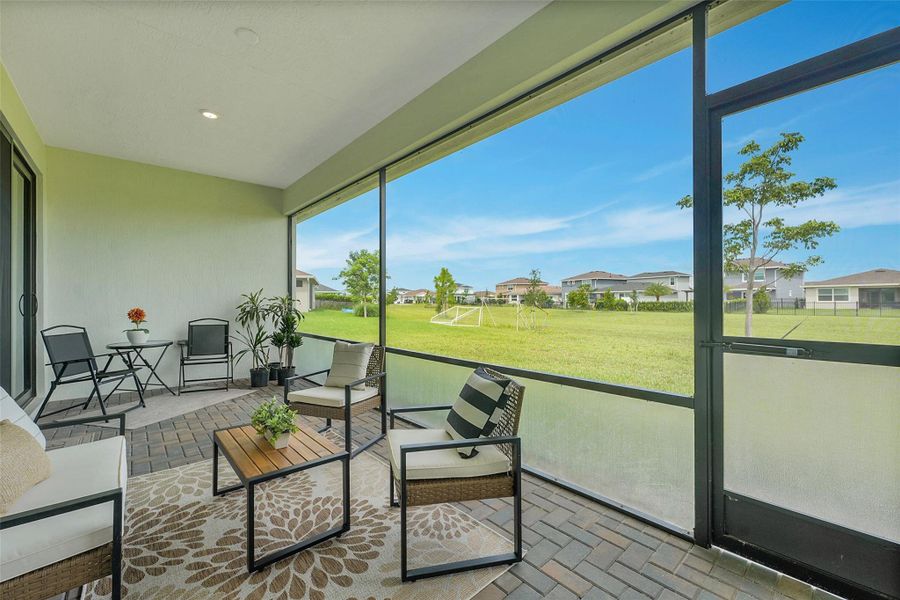 Furnished interior view inside a new home in , Loxahatchee (Image 12).