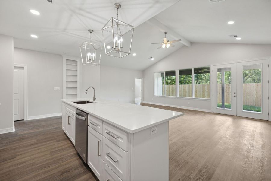 Furnished interior view inside a new home in , Livingston (Image 4).