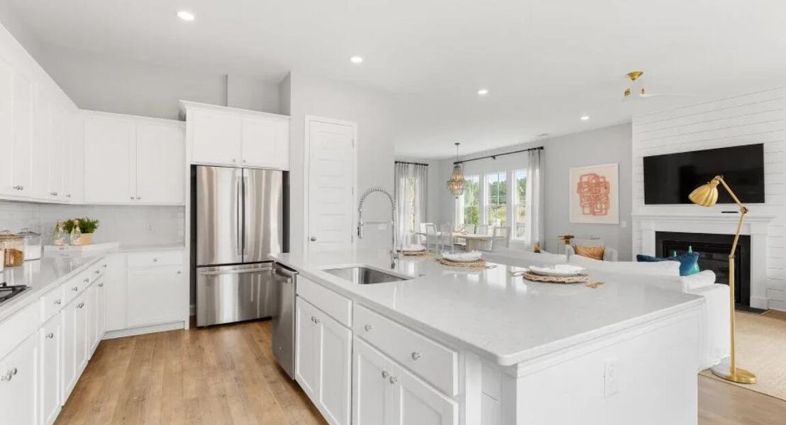 Furnished interior view inside a new home in Carnes Crossroads, Summerville (Image 5).