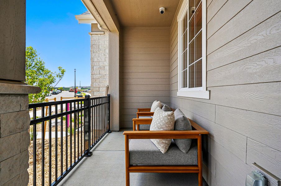 Representative furnished interior of a home built from the Backcountry by Taylor Morrison in Parterre Townhomes - The Westerly Collection, Thornton (Image 9).
