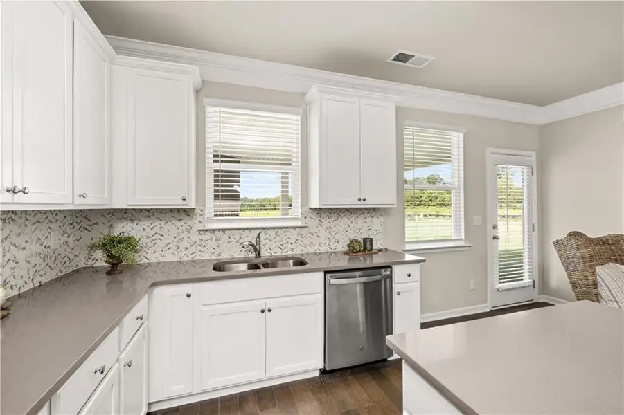 Furnished interior view inside a new home in Etowah Landing, Ball Ground (Image 11).