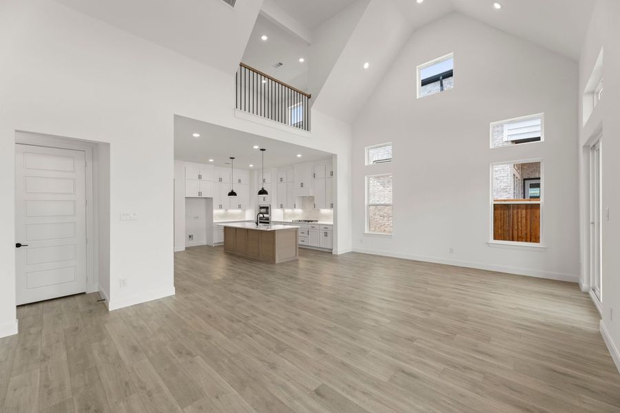 Spacious, unfurnished interior of a new home in Lily Creek at Sutton Fields, Aubrey (Image 25). Spacious, unfurnished interior of a new home in Lily Creek at Sutton Fields, Aubrey (Image 25).