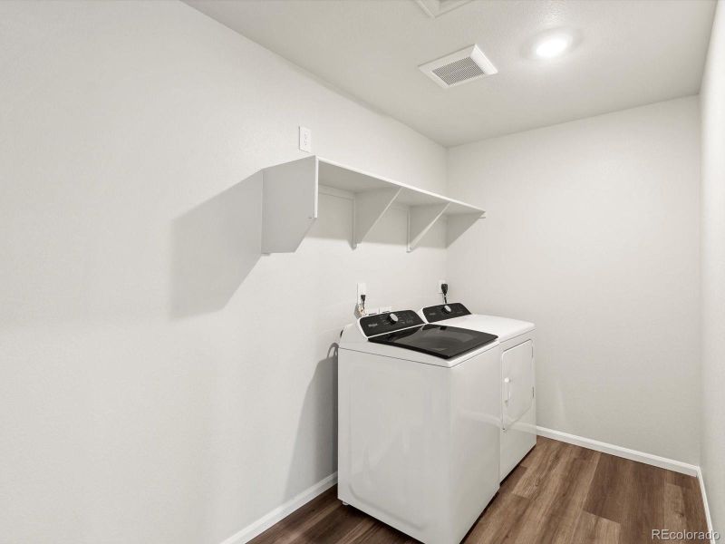 Furnished interior view inside a new home in Poudre Heights: The Lakes Collection, Windsor (Image 11).