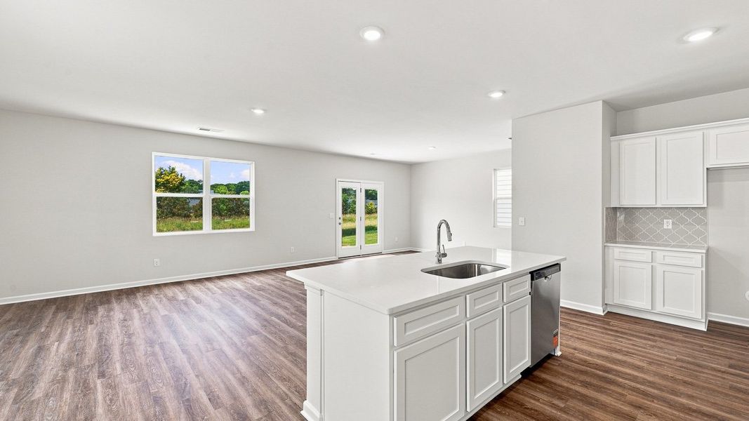 Furnished interior view inside a new home in Shoal Creek, Hampton (Image 6).