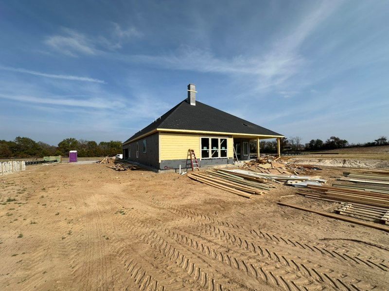In-progress construction of a new home in Eagle Ridge Estates, Weatherford, TX (Image 8). In-progress construction of a new home in Eagle Ridge Estates, Weatherford, TX (Image 8).
