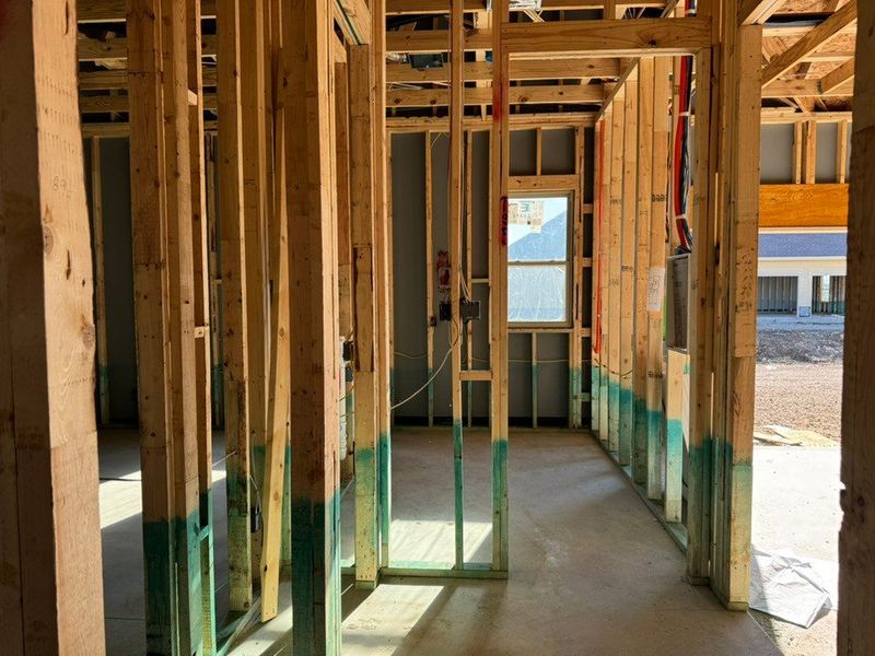 In-progress construction of a new home in Rocky Top, Krum, TX (Image 13).