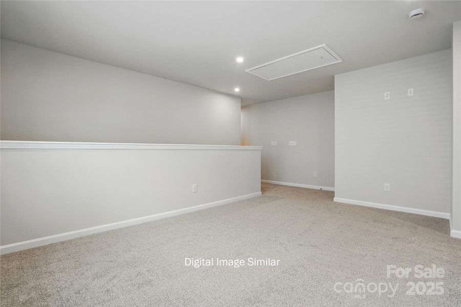 Spacious, unfurnished interior of a new home in , Charlotte (Image 6).