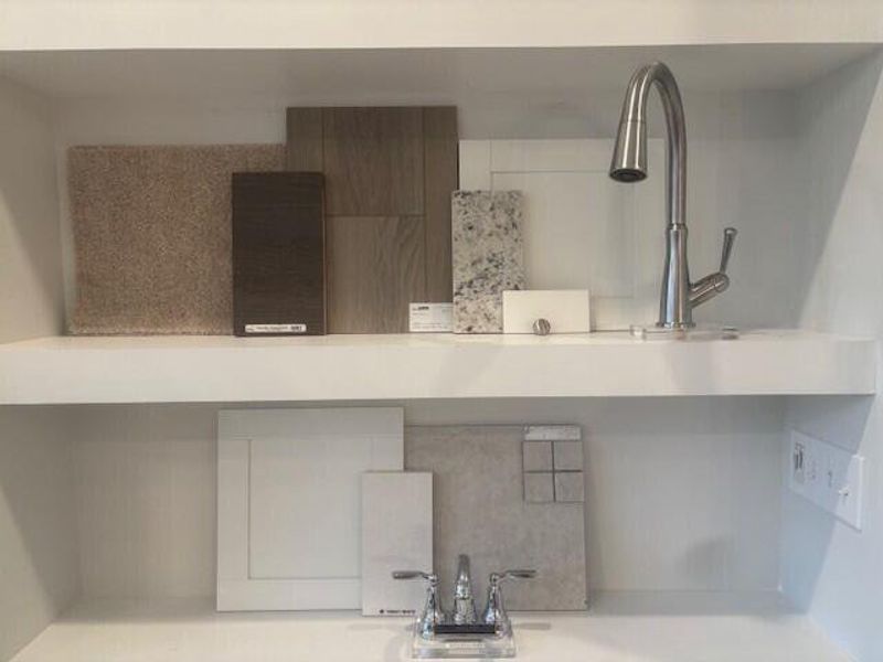 Close-up of interior finishes inside a home in Creekside at Andrews, Summerville (Image 8).