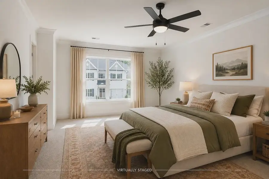 Furnished interior view inside a new home in Parkstone Place Townhomes, Roebuck (Image 9). Furnished interior view inside a new home in Parkstone Place Townhomes, Roebuck (Image 9).