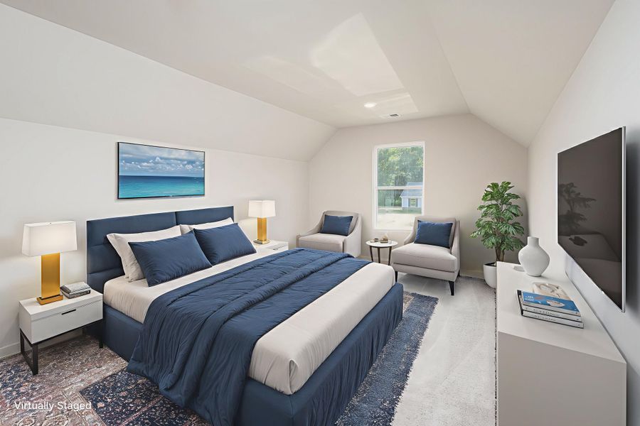 Representative furnished interior of a home built from the Sycamore 4 by Nason Homes in Woodland Farms, Dickson (Image 12).