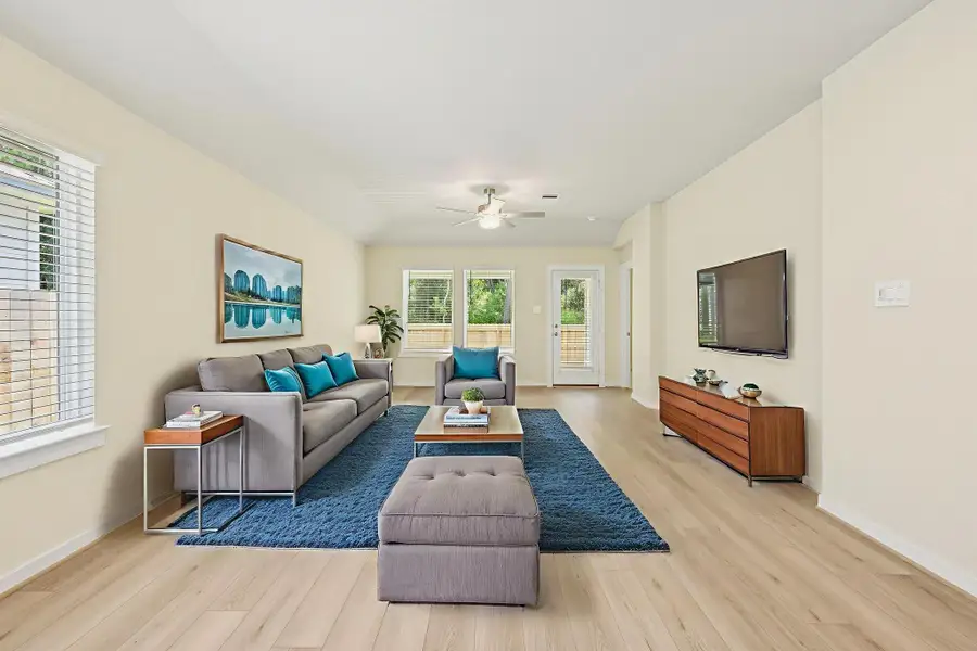 Photo is not of the actual home, but is an inspirational photo of builder’s model home and may depict options, furnishings, and/or decorator features that are not included