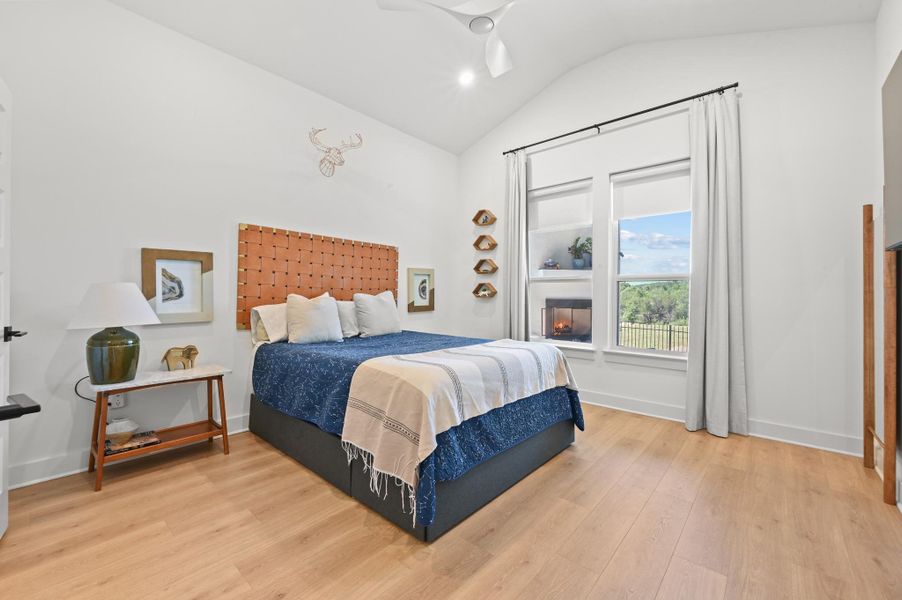 Furnished interior view inside a new home in Loyola, Austin (Image 15).