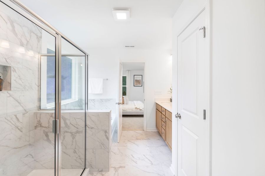 Furnished interior view inside a new home in Nathans Ridge, Lillington (Image 14).