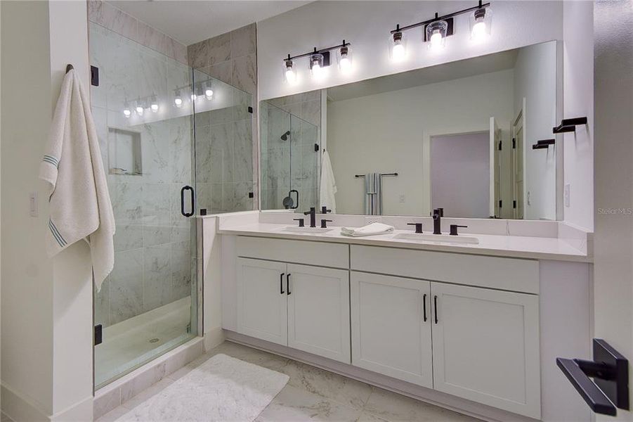 Furnished interior view inside a new home in , St. Petersburg (Image 40).