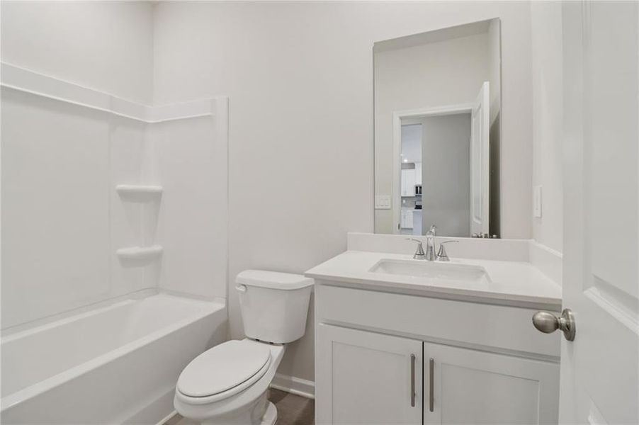 Furnished interior view inside a new home in Harmony Manor, Fairburn (Image 16).