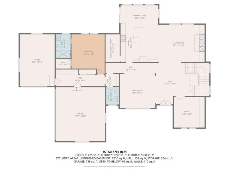 2D floor plan layout of this home in , Powder Springs, GA (Image 4). 2D floor plan layout of this home in , Powder Springs, GA (Image 4).