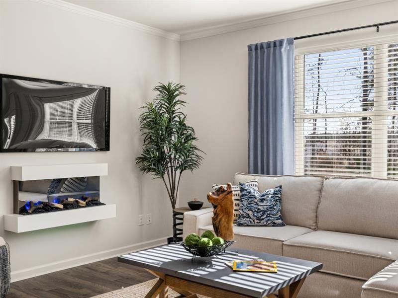 Furnished interior view inside a new home in Thompson Ridge, Dallas (Image 36).
