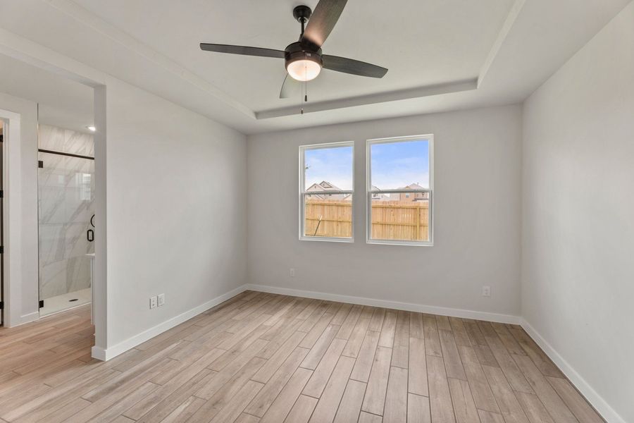 Representative unfurnished interior of a home built from the Pecos by Hakes Brothers in Veranda Designer, San Antonio (Image 17).
