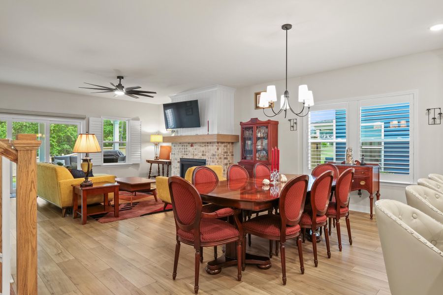 Furnished interior view inside a new home in , Summerville (Image 34).