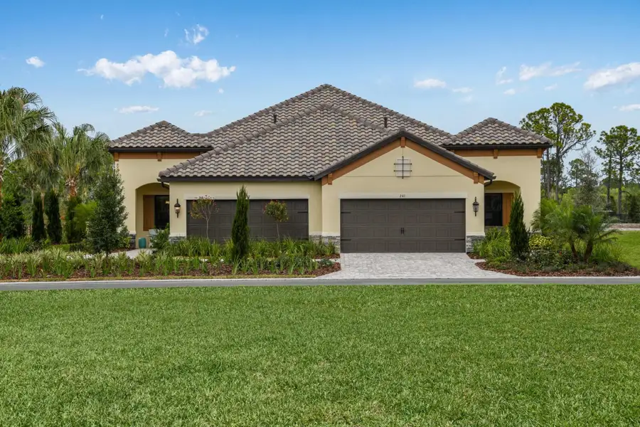 Representative exterior photo of a completed home built from the Crystal Sand 2 by Neal Communities in Vicenza, Venice, FL (Image 2).